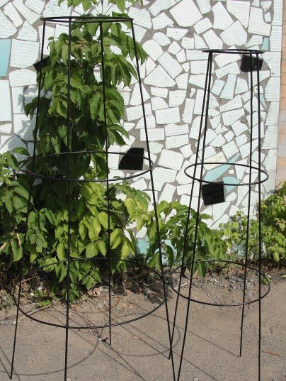 Опора-конус для садових рослин, кущів; 150 см, MS-OSK-01-150